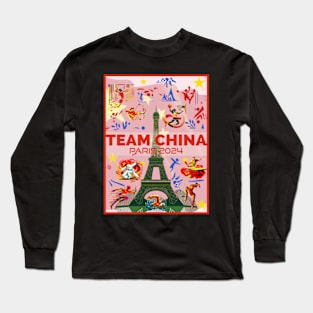 Team China - Paris 2024 Long Sleeve T-Shirt